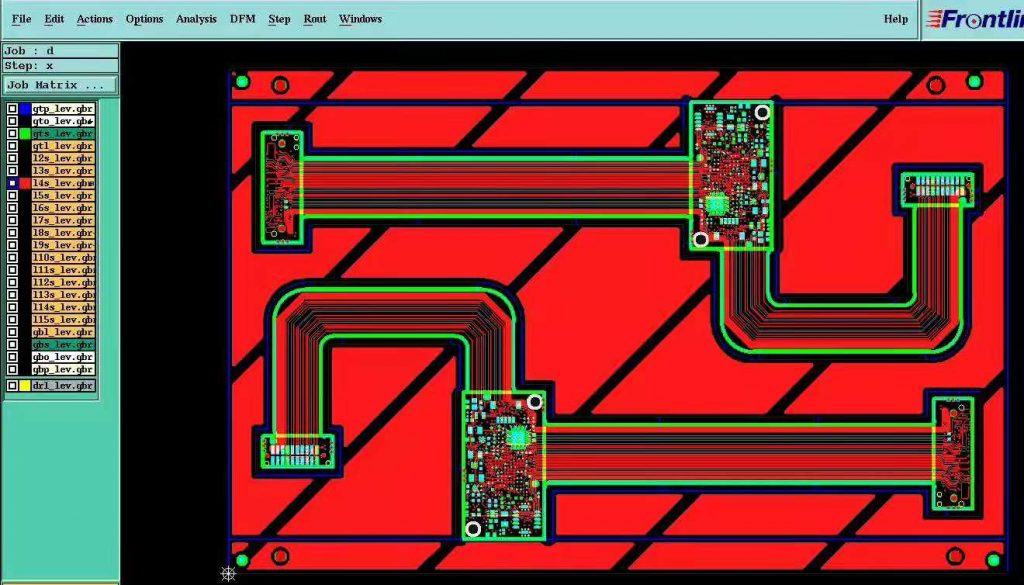 16-layer rigid-flex board, EM827 board, HDI rigid-flex board (2)